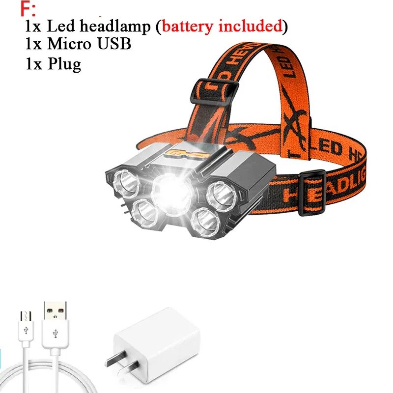 Emitting Color: WHITE, Ships From: CHINA - ZK20 LED Headlamp 8000 Lumen Torch Flashlight Headlight Waterproof Head Light Camping Hiking Fishing Mining Light Lamp Torch