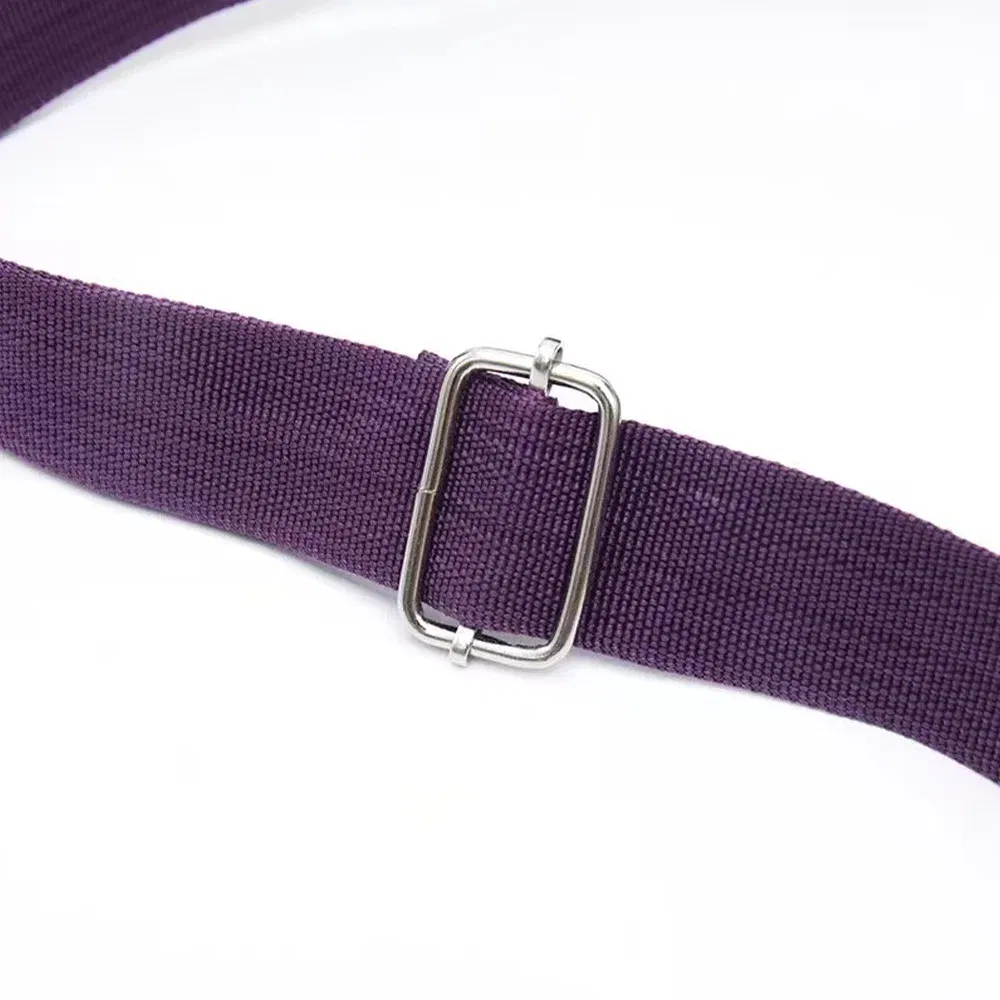 Color: PURPLE - Purple One Shoulder Crossbody Bag Portable Commuting Large Capacity Simplicity Storage Bag Garland Letter Series Print Pattern