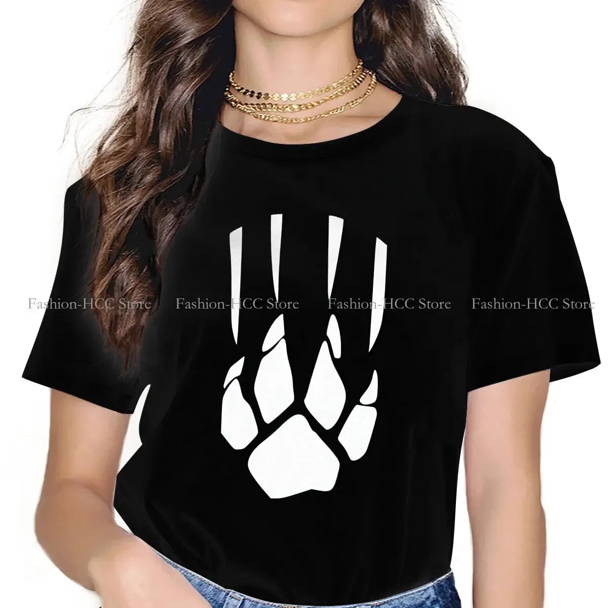 Color: WHITE, Size: M - Bloodhound Casual Polyester TShirt Apex Legends Game Printing Streetwear Casual T Shirt Women