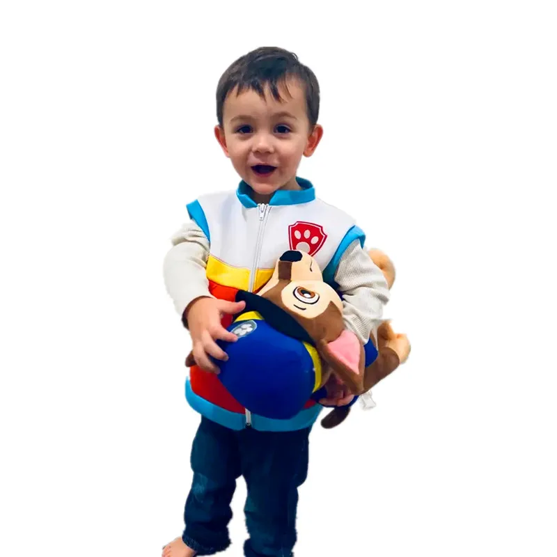 Color: MistyRose, Height: 11cm-30cm, Ships From: CHINA - Carnival Ryder Captain Cosplay Costumes Paw Patrol Birthday Party Dress Role-Playing Costume for Children Gifts