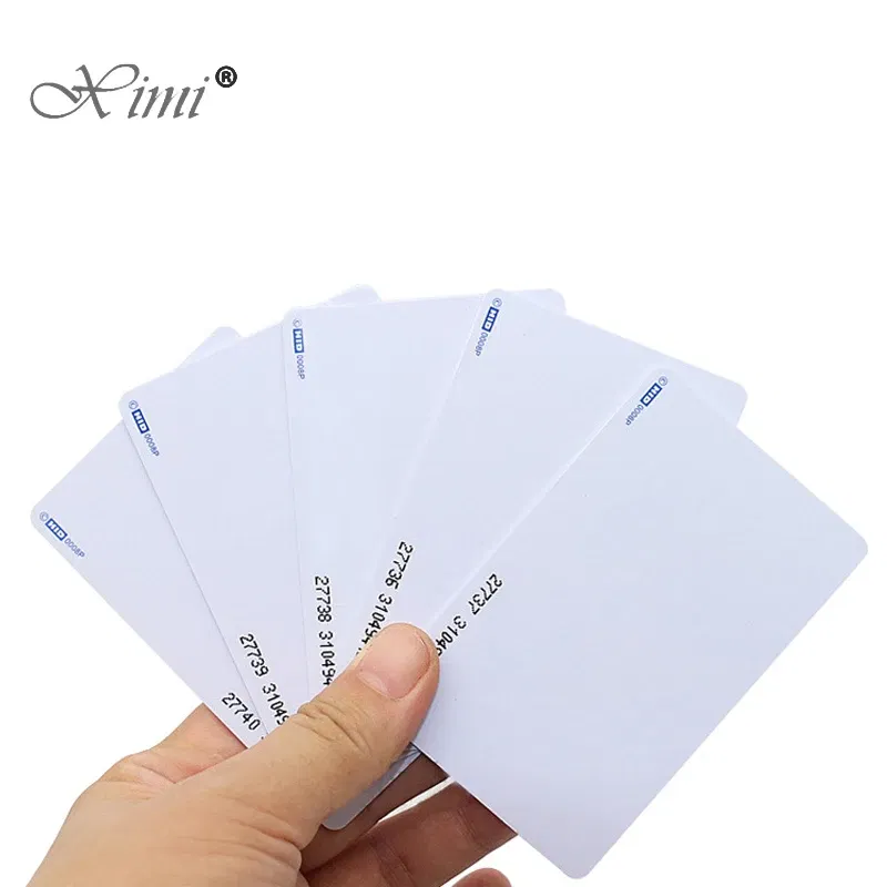 Color: Khaki - 26/37bit 125khz H-ID card Prox Clamshell 1326  Card RFID Rewritable Proximity Thick Writable Rewrite Access control rfid Card