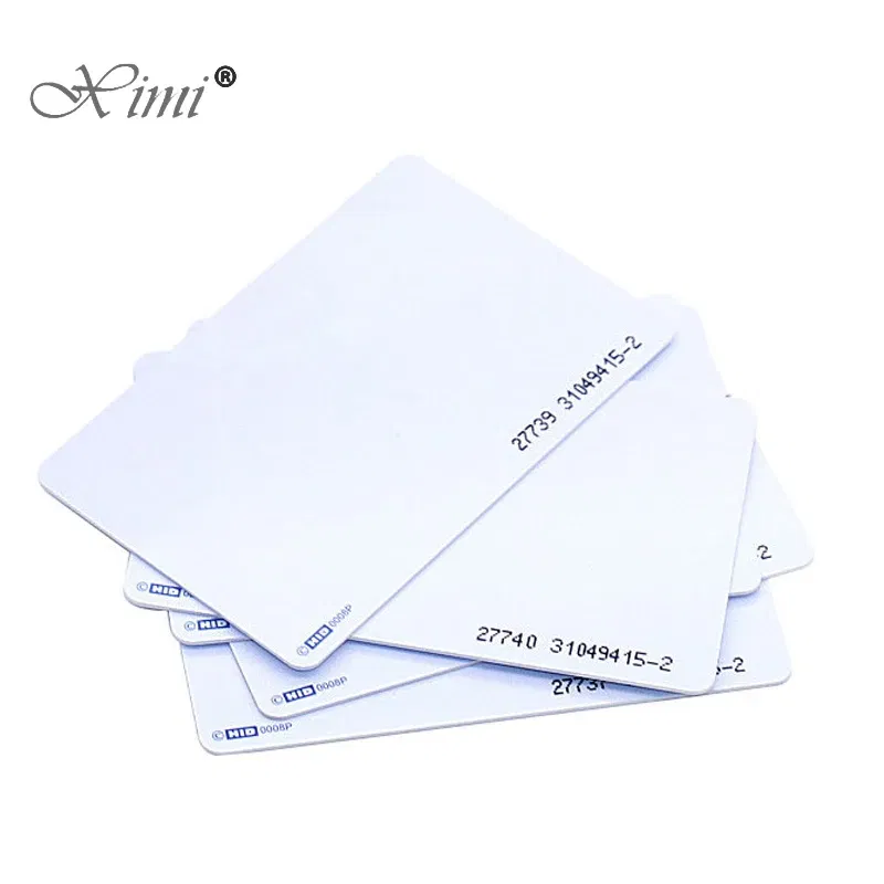 Color: Khaki - 26/37bit 125khz H-ID card Prox Clamshell 1326  Card RFID Rewritable Proximity Thick Writable Rewrite Access control rfid Card