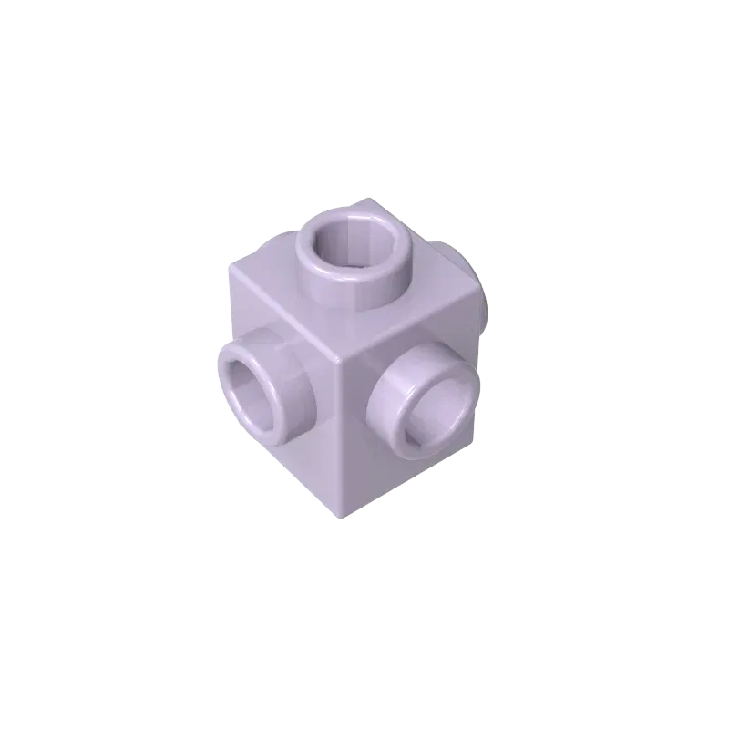 Color: Trans-green - Gobricks GDS-650 BRICK 1X1 W. 4 KNOBS compatible with lego 4733 children's DIY Educational Building Blocks Technical