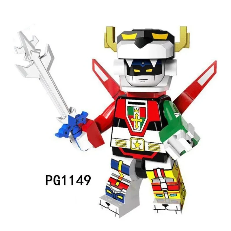 Color: Silver - Mazinger Z Beast King Animation Comics Peripheral Toys Action Figure Small Doll Anime Collection Model Cool Gifts Assembling toy