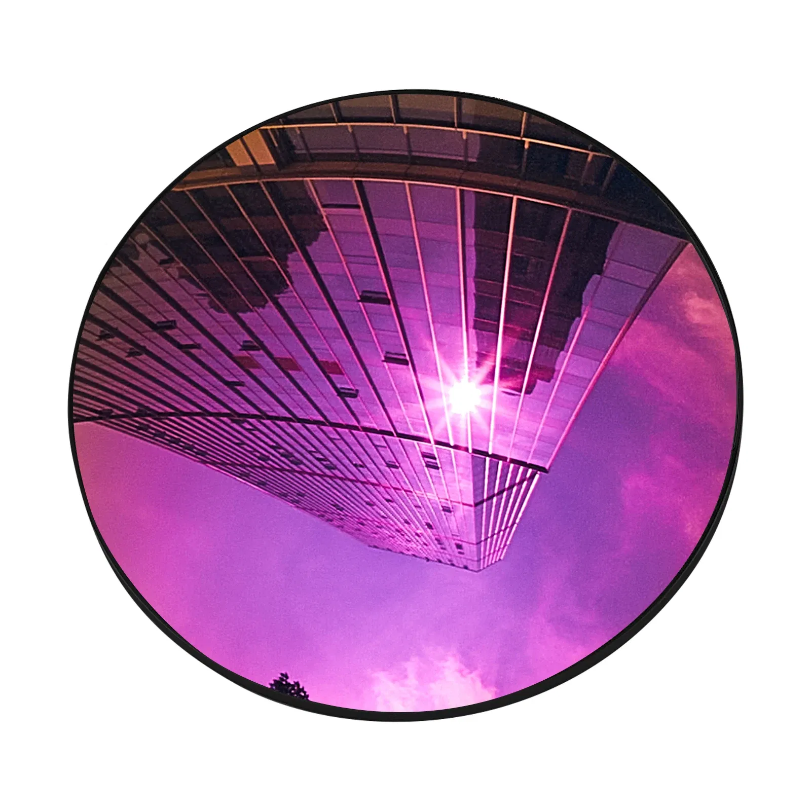 Lenses Color: Red, Lenses Degree: -4.00~-6.50 - HDTAC Prescription Replacement Lenses Customized Myopia Lenses Compatible With-Ray-Ban Meta Wayfarer RW4006 50mm Sunglasses