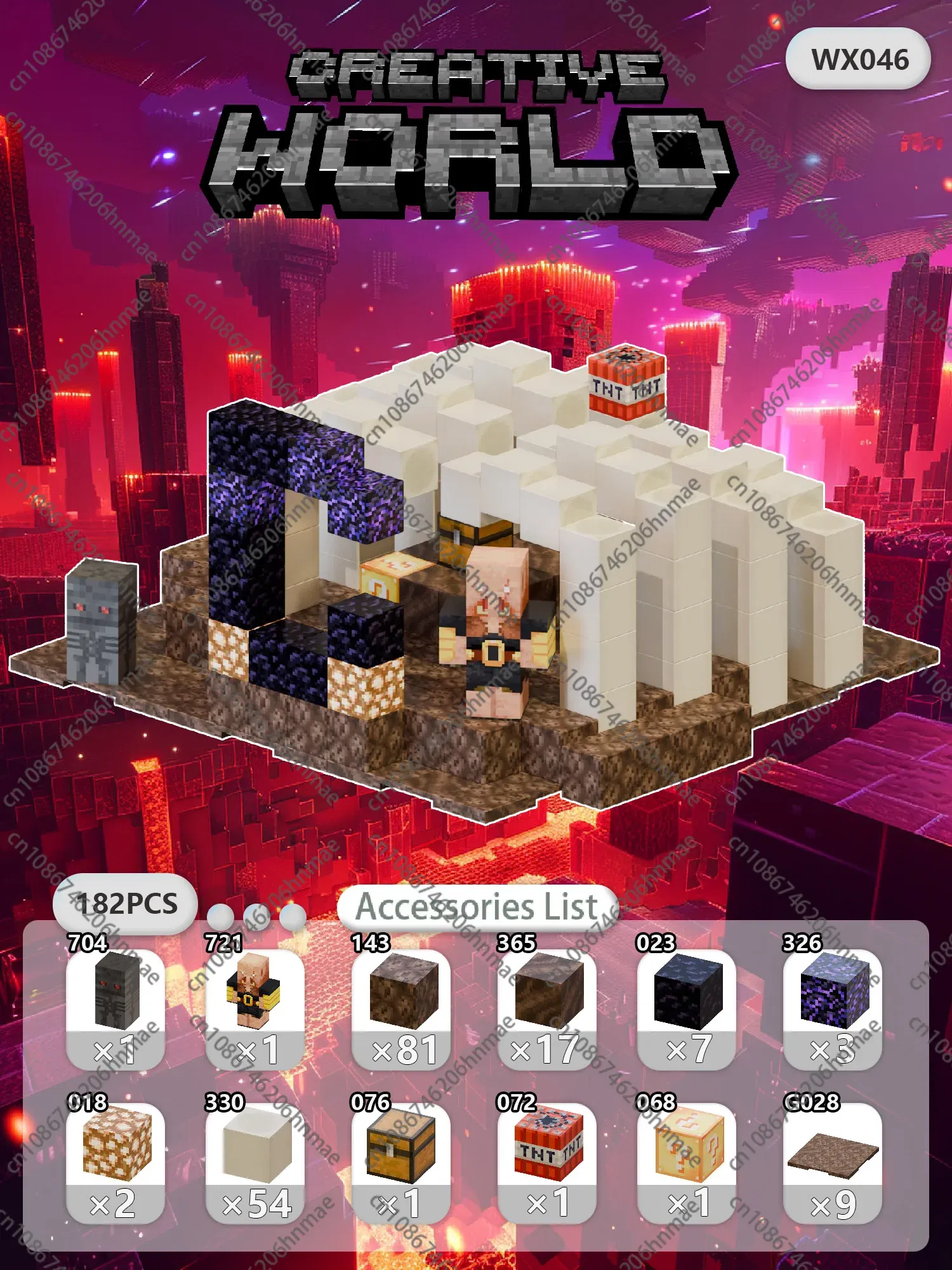 Color: Trans-dark Blue - Magnetic Building Blocks Mine World Magnet Cube Set for Boy Girl Kid Age 3+ DIY Pixel style Model Base plate STEM Toy Baseplate