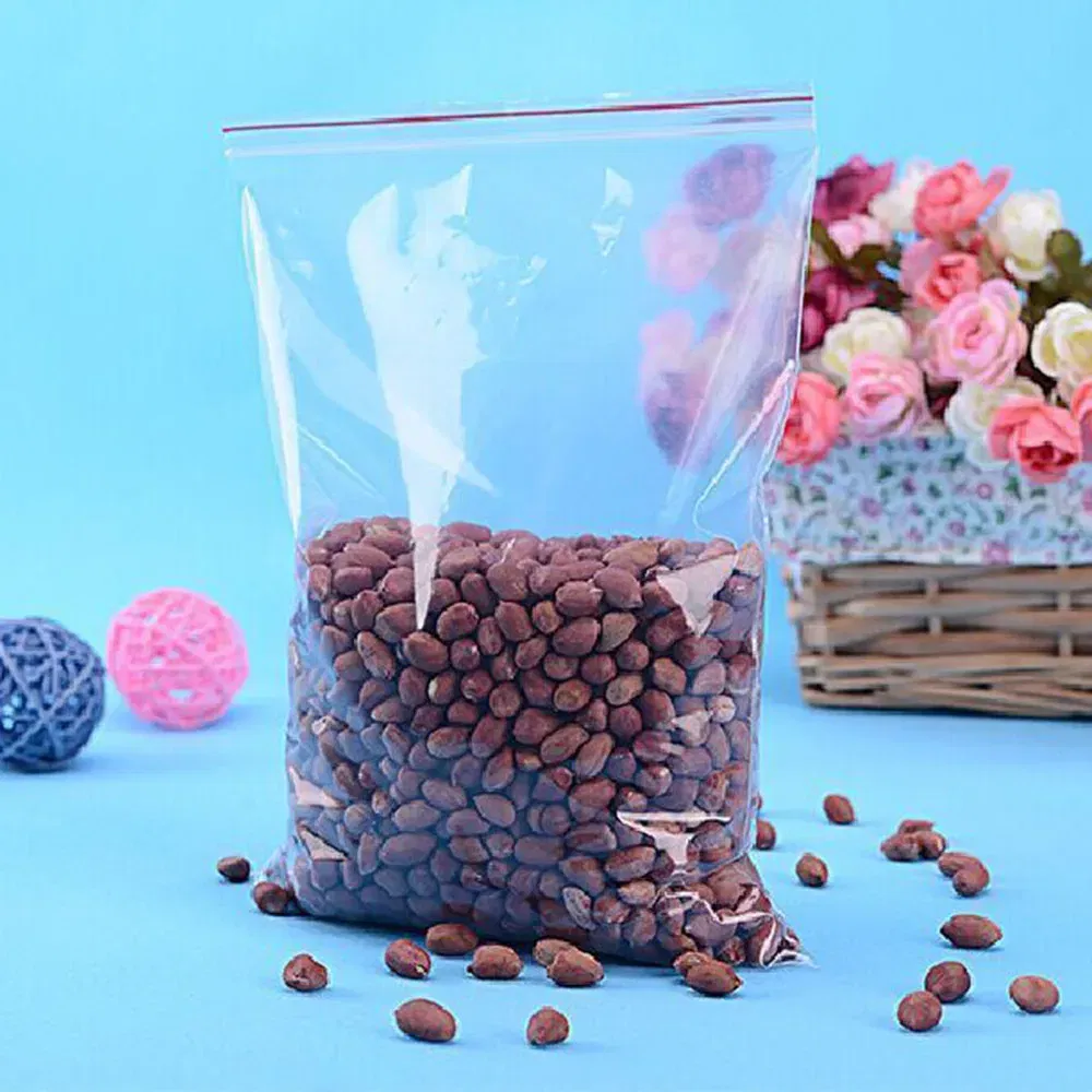 Color: Dark Khaki, Number of Pcs: 100Pcs, Specification: 15*22cm - 100pcs/pack Small Zip Lock Plastic Bags Reclosable Transparent Bag Shoe Bag Vacuum Storage Bag Food Storage Bag Poly Clear Bags