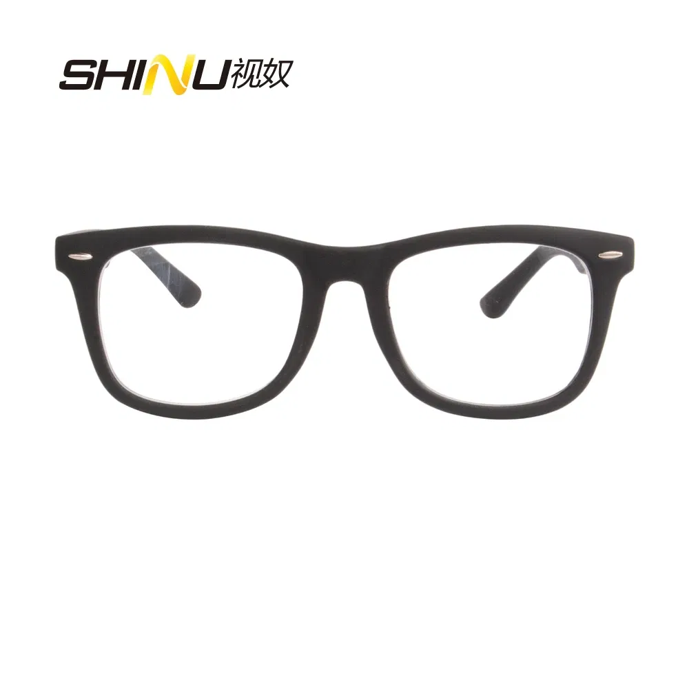 Ships From: CHINA, Eye Prescription: +600, Frame Color: black - SHINU brand Progressive Multifocal Reading glasses can See Far And Near Reading Eyeglasses Bifocal Presbyopia Glasses customized
