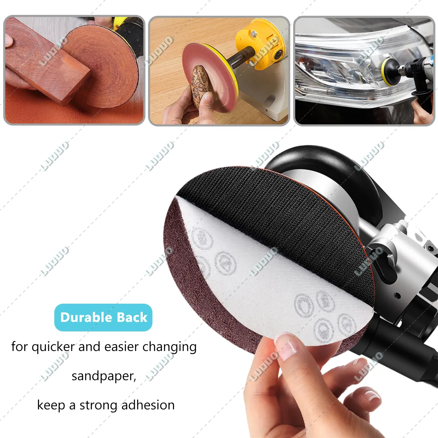 Color: GRAY, Ships From: CHINA, Model: 5000 - 2 3 4 5 6 Inch Round Sandpaper Disk Hook & Loop Sanding Disc Sanding Paper Sheet For Wood Steel Jewelry Car Detailing Polishing