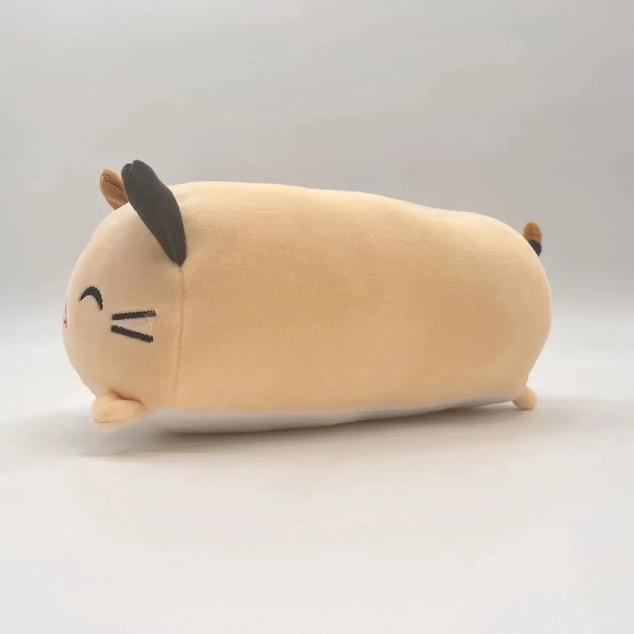 Height: 0-10cm, Color: GRAY - Hot Sale Soft Animal Pillow 28/60cm Cute Cat Pig Dog Frog Plush Toy Stuffed Lovely Kids Birthyday Gift