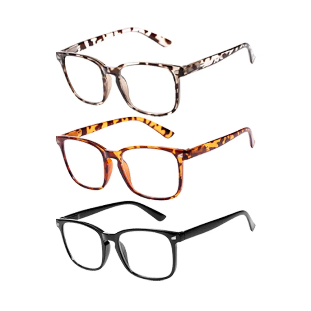 Frame Color: Beige - 1/2/3/4/5PCS VOPHA Auto-Focus Reading Glasses Lightweight PC Frame, Unisex Design | Ideal for Computer Use & Perfect Gift Choice