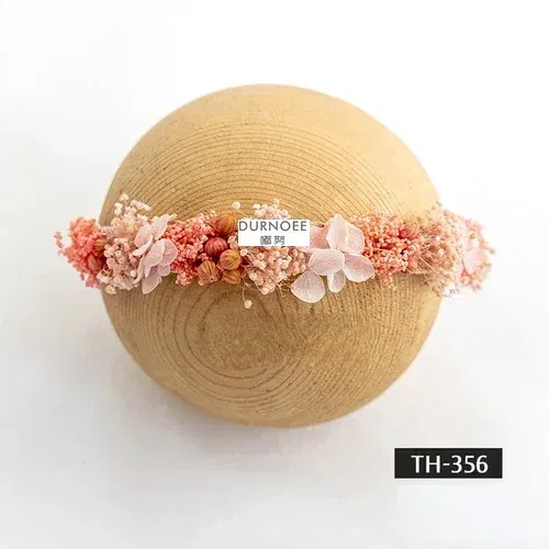 Color: plum - Baby Headband Newborn Photography Flower Headbands  Baby Photo Infant Headwear