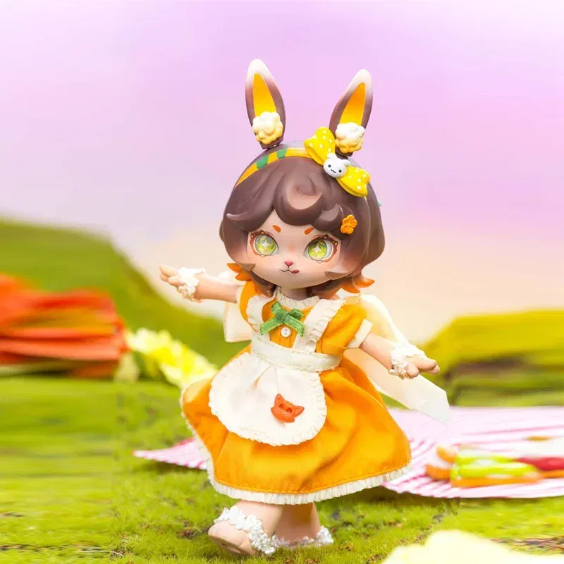 Color: Orange - Bonnie Blind Box Toys Cute 1/12 Bjd Obtisu11 Jointed Doll Mystery Surprise Box Action Figure Kawaii Dolls Girls Christmas Gift