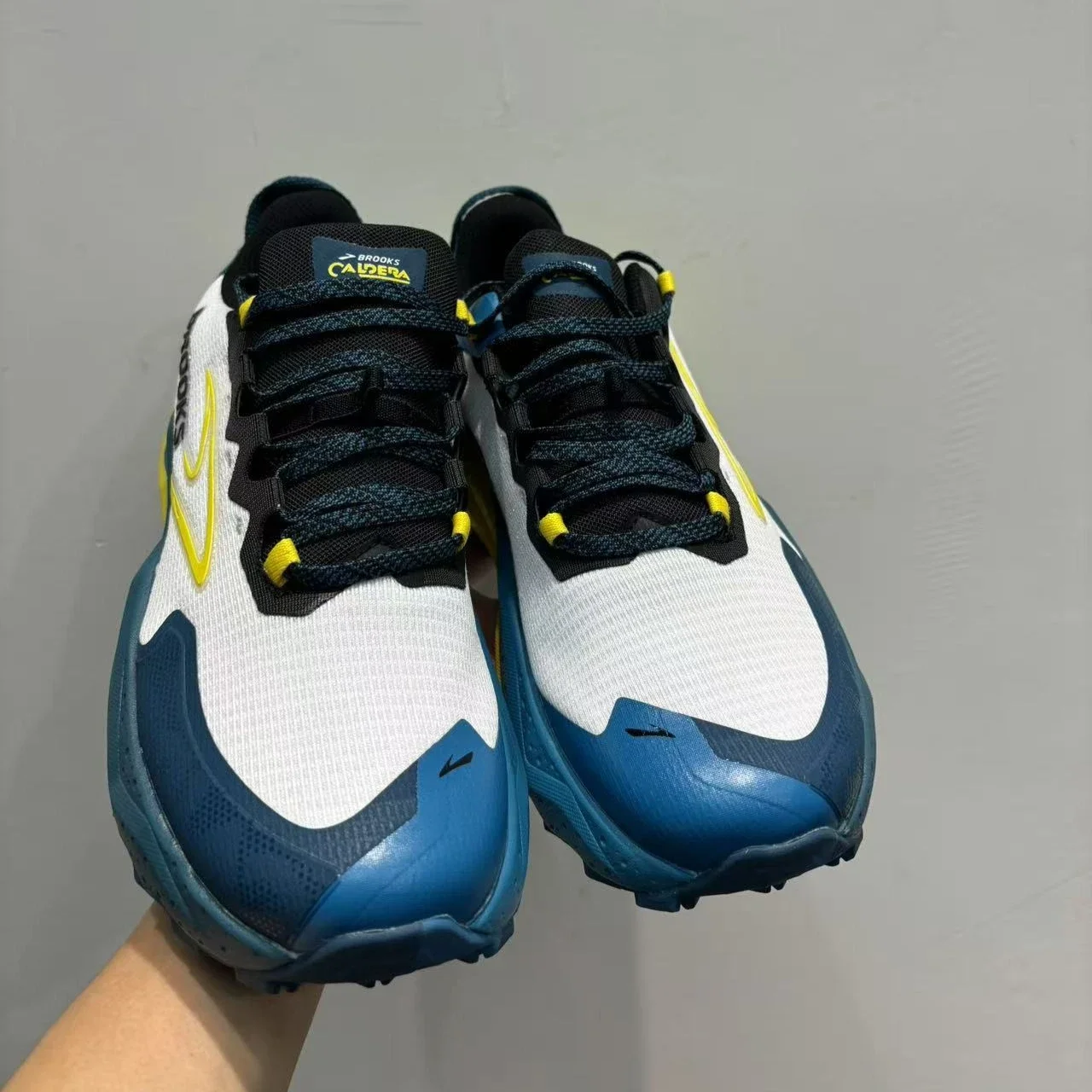 Color: black, Shoe Size: 45 - Brooks Men?™s Casual Sneakers Caldera 8 Ultra Trail Running Shoes Breathable Cushioned Long-term Training Sports Jogging Shoes