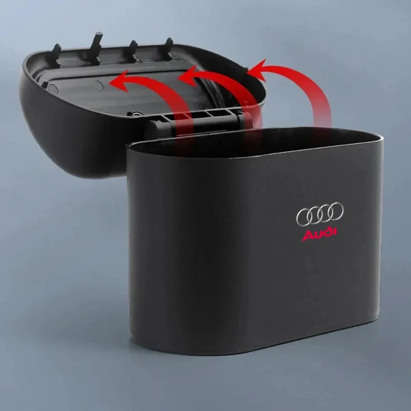 Portable car trash can, hanging car trash bin  For Audi A4 A3 A5 A6 A7 A8 Q3 Q5 Q7 Q8 B5 B6 B7 B8 B9 Q7 8P 8V 8L
