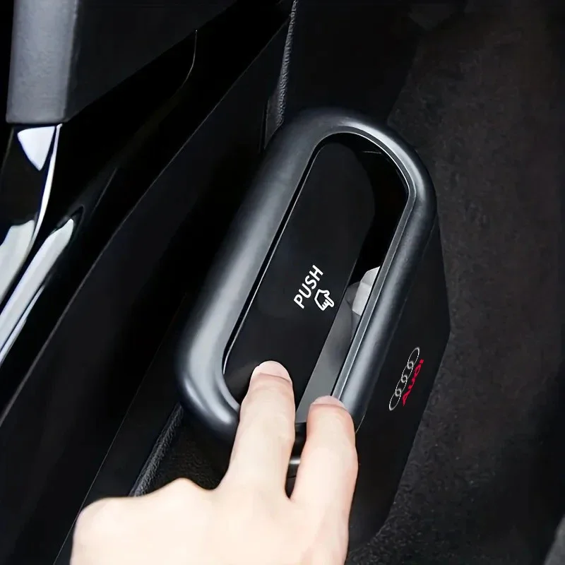 Portable car trash can, hanging car trash bin  For Audi A4 A3 A5 A6 A7 A8 Q3 Q5 Q7 Q8 B5 B6 B7 B8 B9 Q7 8P 8V 8L