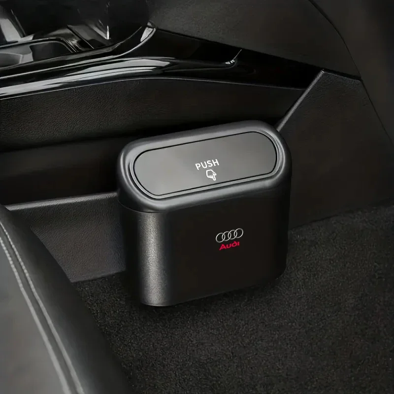 Portable car trash can, hanging car trash bin  For Audi A4 A3 A5 A6 A7 A8 Q3 Q5 Q7 Q8 B5 B6 B7 B8 B9 Q7 8P 8V 8L