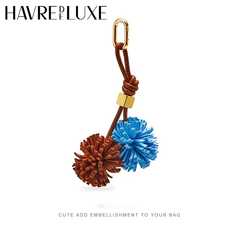 Color: black - New color matching exquisite small bag charm keychain shoes accessories handmade DIY limited bag small pendant