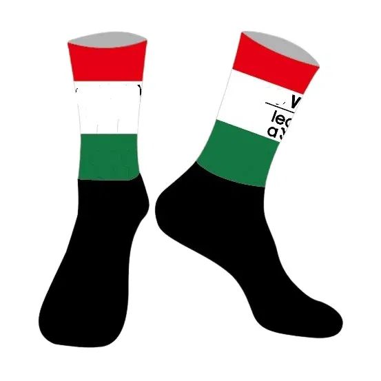 Color: Black, Size: M - LASER CUT ONE PAIR 2024 JUMBO TEAM Cycling Socks Antislip Bike Racing MITI Breathable FOR Men and Women