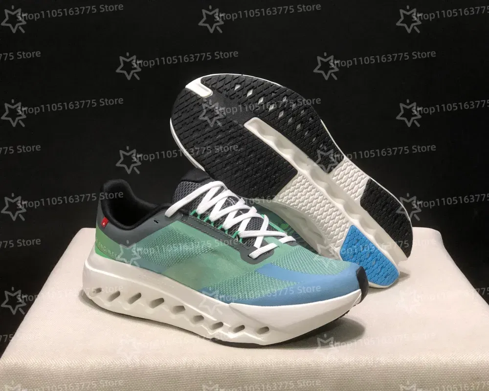 Color: Khaki, Shoe Size: 42 - Hot 2025 NEW Women Men Cloudsurfer-Next Running Shoes Breathable Anti Slip Cushioning Road Run Sport Lifestyle Outdoor Sneakers