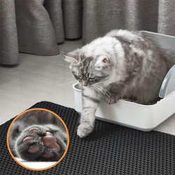 Keeping Your Home Clean: Pet-Friendly Cat Litter Trapping Mat