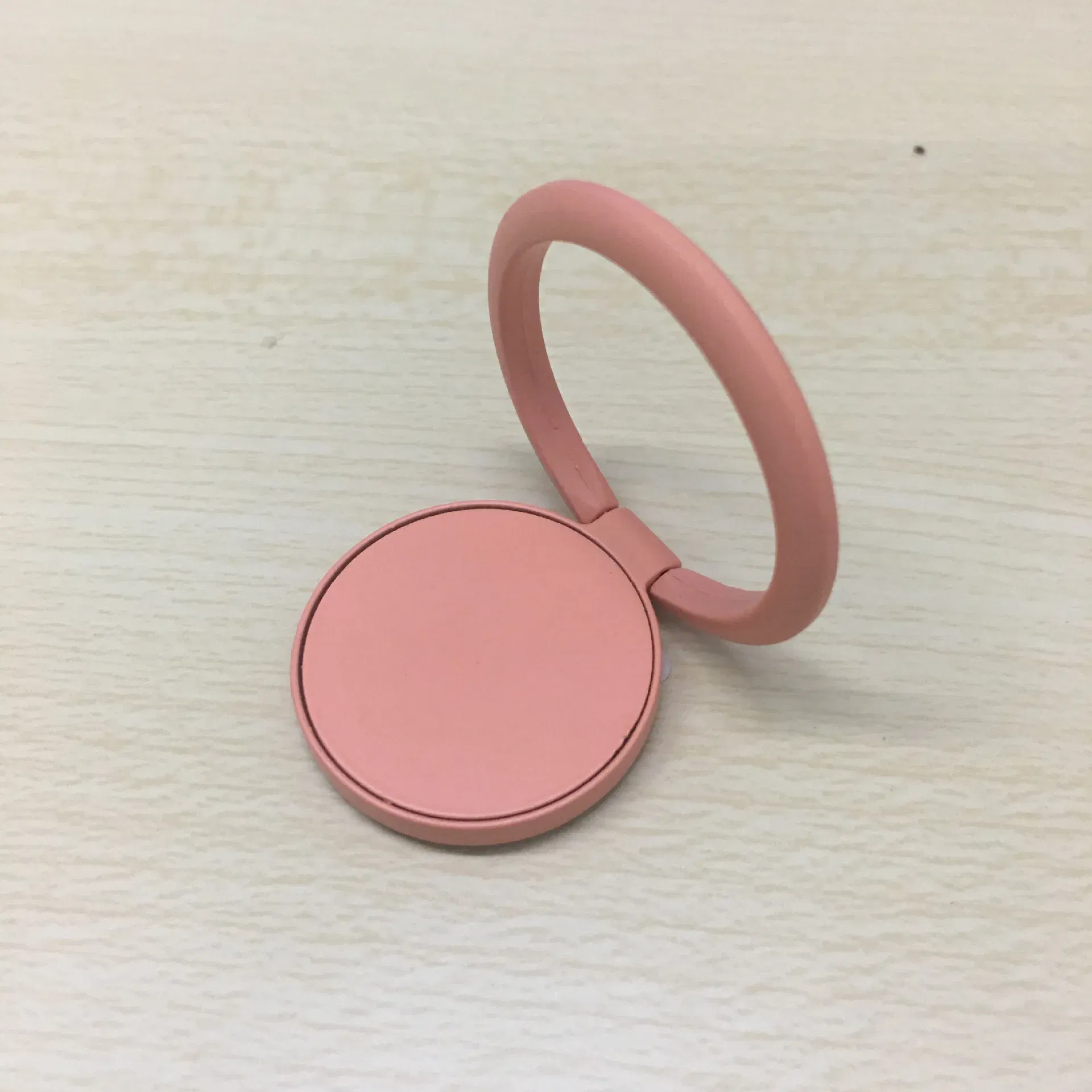 Color: Sky Blue - Ring Buckle Phone Holder Stand All Metal Paint Mobile Phone Buckle  Finger Ring Phone Holder for Phone Iphone Accessories