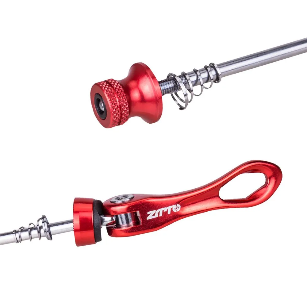 Color: Red, Ships From: CHINA - Parts Quick Release Skewer Skewer Anti-corrosion Bike Front Rear QR Mountain Bike Aluminum Alloy + Steel Hot New
