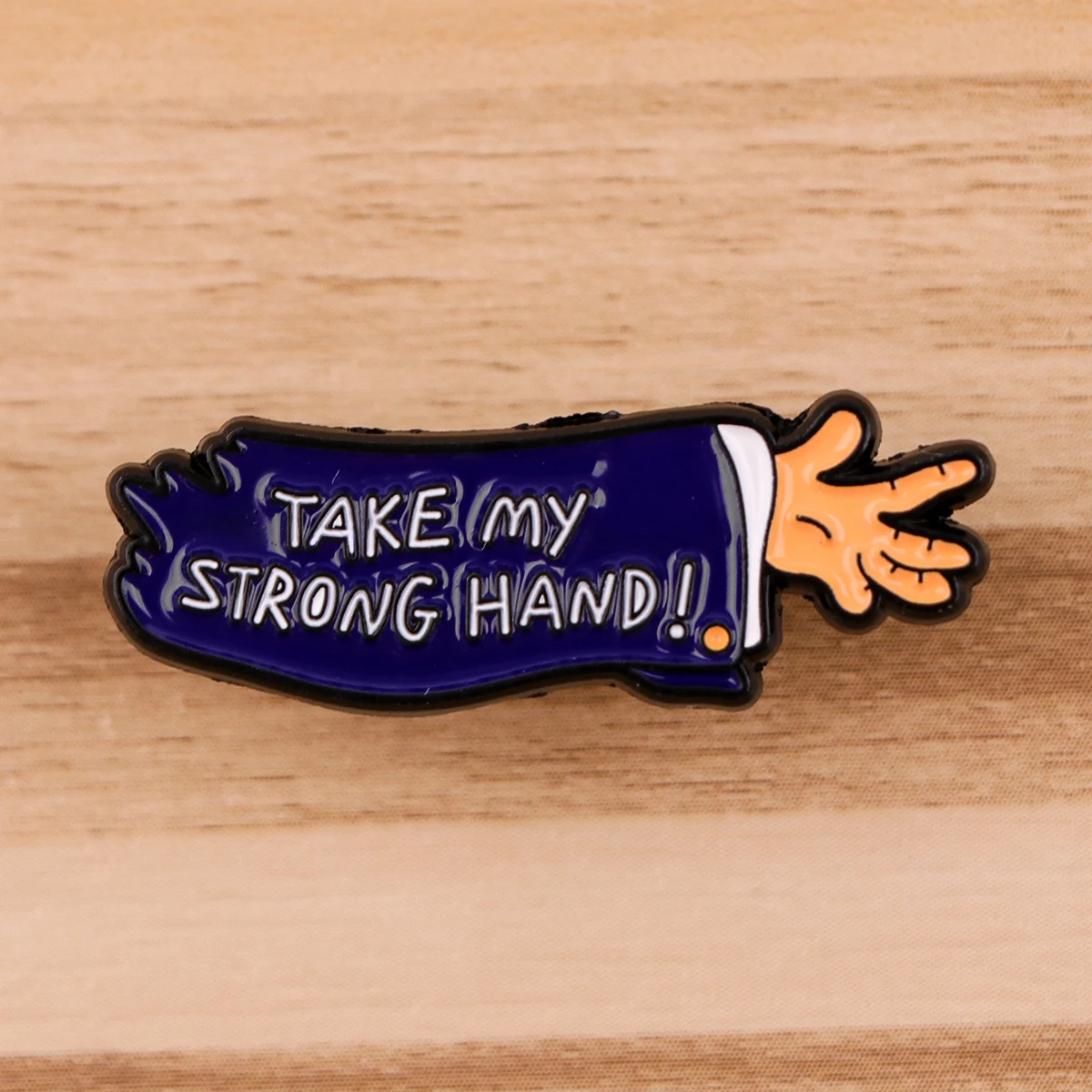 Metal color: BRASS PLATED, Color: WHITE, Main Stone Color: WHITE - Rose Enamel Pin Lapel Pins Badges on Backpack Women Funny Quotation Brooch Clothes Jewelry Fashion Accessories Gift