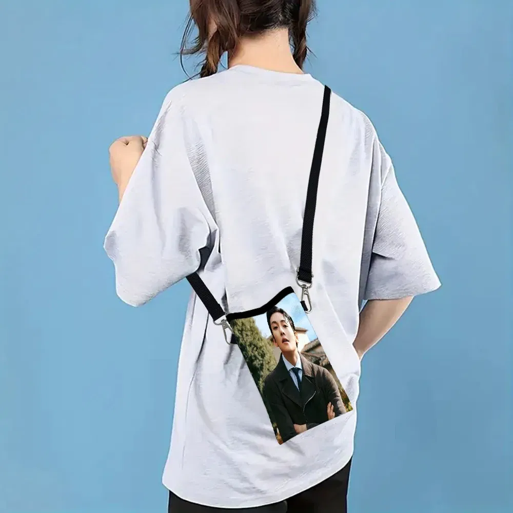 Color: Khaki, Size: Extra Large - Ji Chang Wook Phone Bag Adjustable and Detachable Strap Designed for Women Crossbody Convertible ShoulderBag3.3