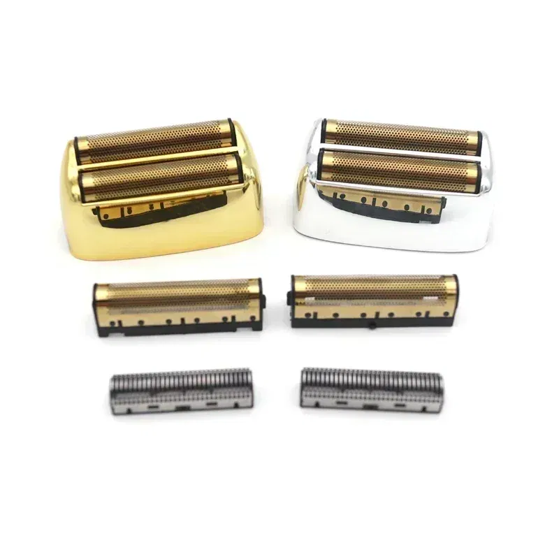 Color: army green - For Kemei KM-TX1 Electric Shaver Original High Quality Replacement Double Foiled Blade Net Cover Repair Accessories Wholesales