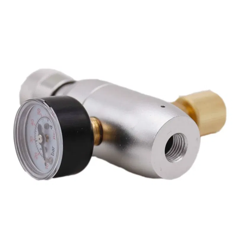 Color: Blue - Homebrew Kegging Premium Regulated Compact CO2 Charger 60/150 psi  3/8-18UNF Free Shipping