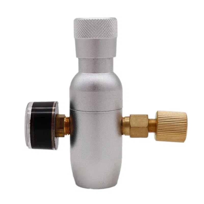Color: Blue - Homebrew Kegging Premium Regulated Compact CO2 Charger 60/150 psi  3/8-18UNF Free Shipping