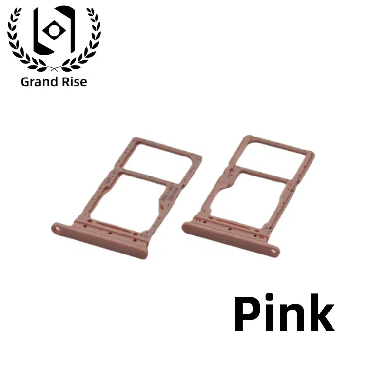 Color: Brown - For Samsung Galaxy A26 A266 SIM Card Tray Slot Holder Adapter Micro SD Card Chip Drawer Holder