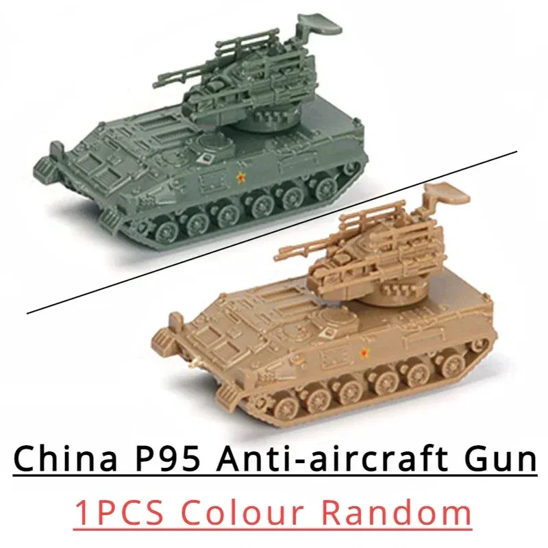 Color: Clear - 1/144 4D Classic Tank Model WWII Tiger Leopard US GER CHN USSR RUS Finished Model Sand Table Plastic Tanks Toy