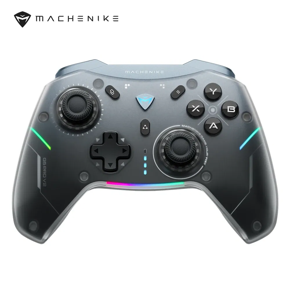 Color: black - MACHENIKE G5Pro V2 Ultimate Gaming Controller Optical Trigger ABXY Button Hot-Swappable Joystick 4K Resolution For Switch PC