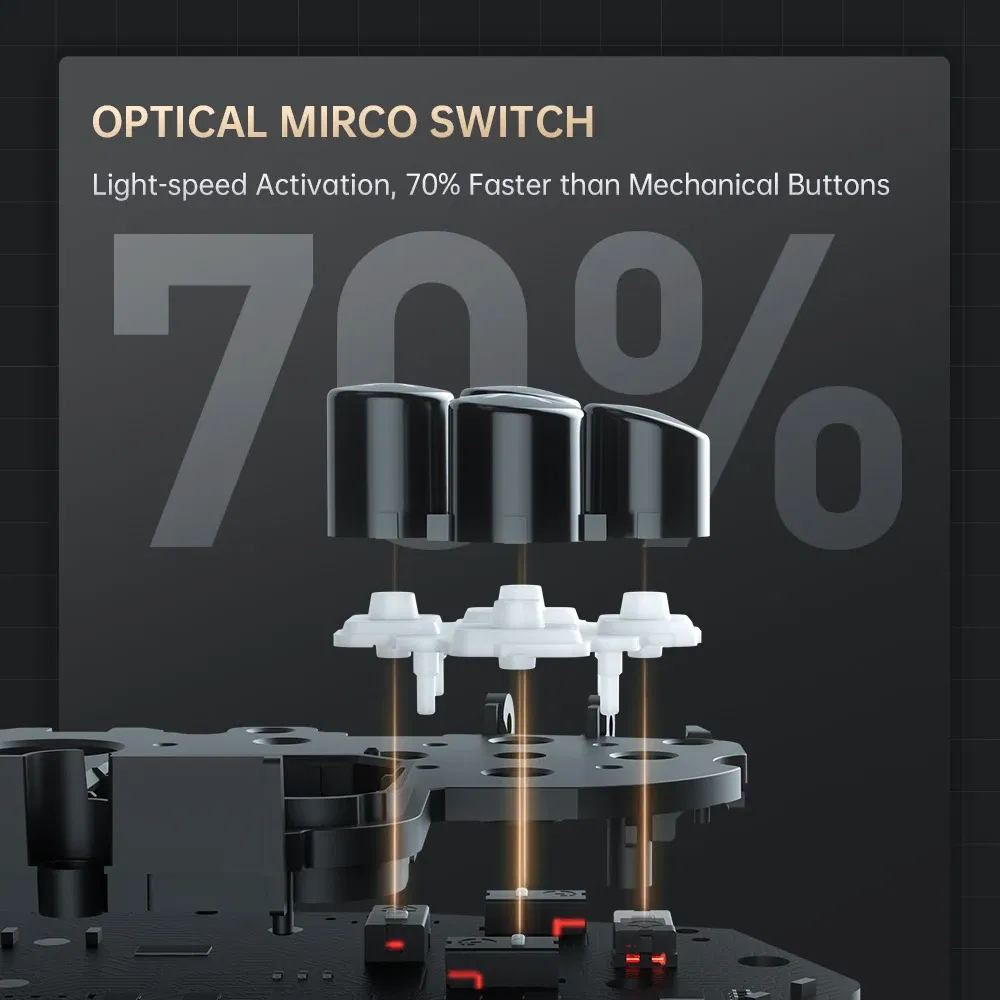 Color: black - MACHENIKE G5Pro V2 Ultimate Gaming Controller Optical Trigger ABXY Button Hot-Swappable Joystick 4K Resolution For Switch PC