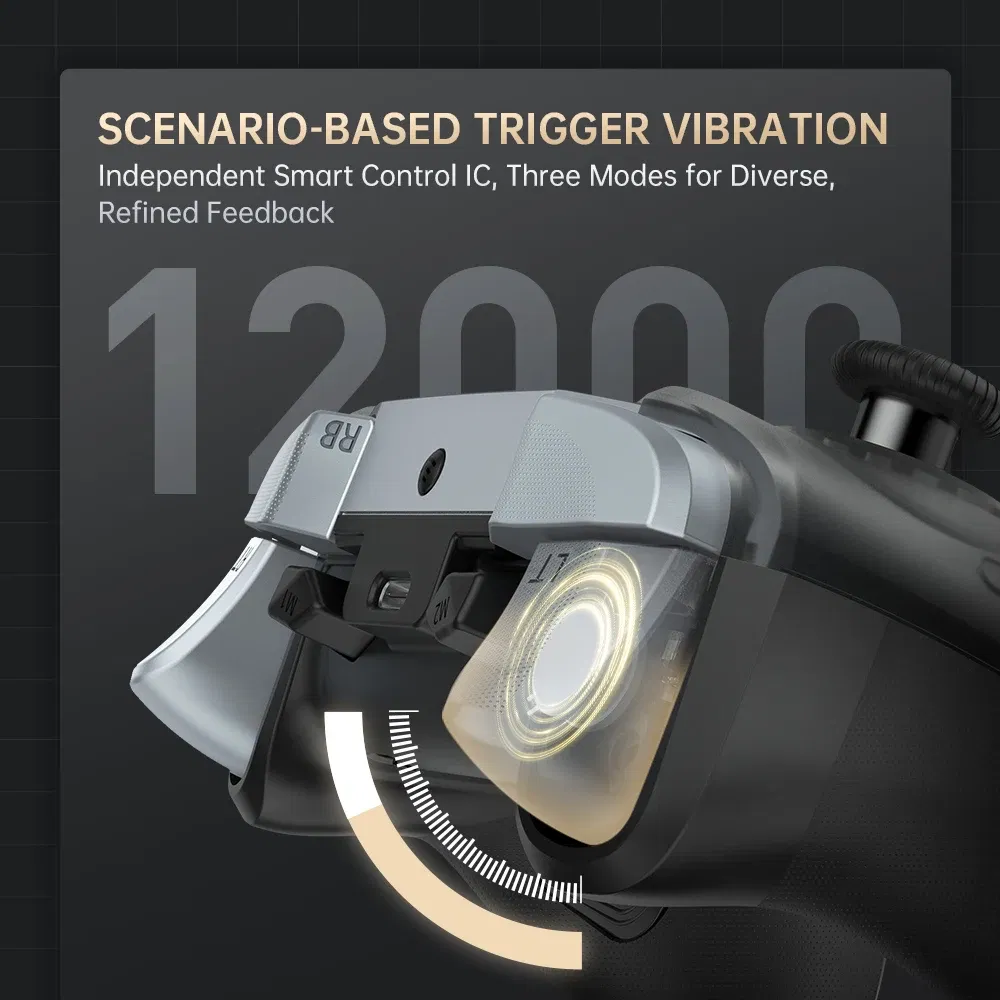 Color: black - MACHENIKE G5Pro V2 Ultimate Gaming Controller Optical Trigger ABXY Button Hot-Swappable Joystick 4K Resolution For Switch PC