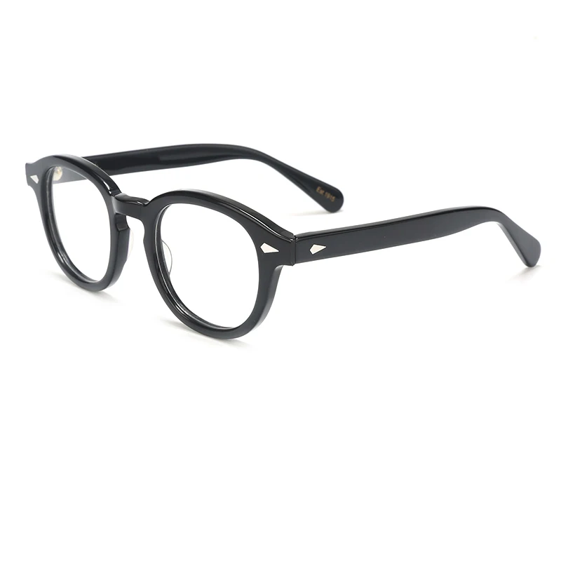 Customized Prescription Glasses Men Frame Johnny Depp Lemtosh Photochromic Anti-Blue Light Myopia Hyperopia Round Eyeglasses