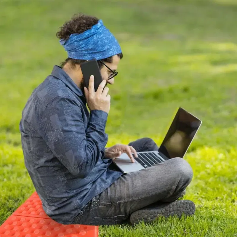 Color: Red, Ships From: CHINA - Outdoor Sitting Mat Portable Garden Sitting Pad Camping Cushion Seat Foam Hiking Seat Pad Foldable Sitting Mat Sitting Pad For