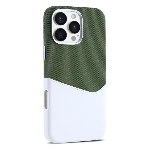 Color: Clear, Material: Denim - Card Holder MagSafe Leather Phone Case For iPhone 14 16 Pro Max 13 15 Pro 12 Pocket Wireless Charging Alloy Lens Hit Color Cover