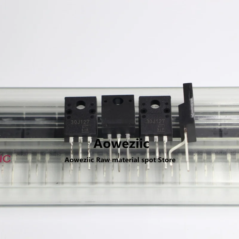 Color: Khaki - Aoweziic 100% New  Imported Original GT30J127  30J127  TO-220F LCD Power Supply