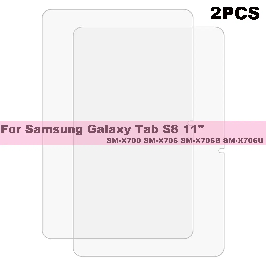 Color: GRAY - 2PCS Screen Protector Tempered Glass For Samsung Galaxy Tab A7 T220 T500 A8 X200 A9 S6 S7 T870 S8 X700 S9 Lite FE Plus Gen Film