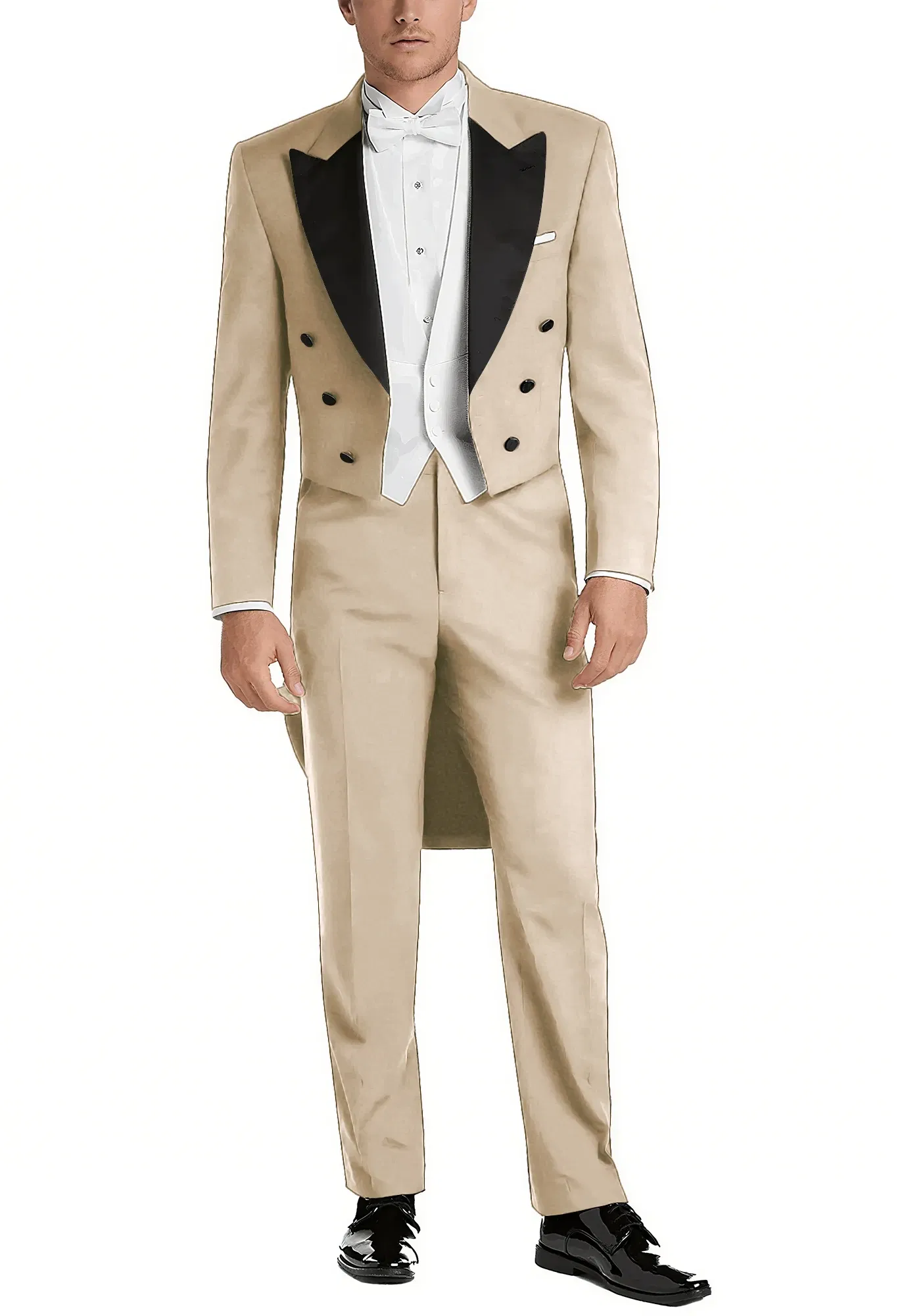 Color: PURPLE, Size: M - Italy Style Aristocratic Men Suit Three Pieces(Jacket+Pants+Vest) Hot-selling High-quality Double Breasted Male Clothing