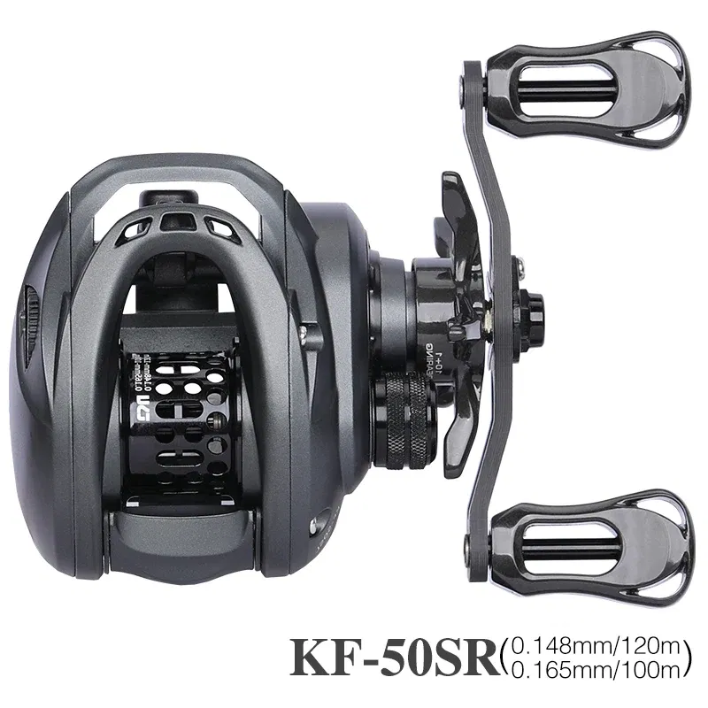 Color: Pinkish Grey - TSURINOYA 135g Bait Finesse Low Profile Baitcast Reel Dark Wolf 50S 4kg Ligh Game Casting Fishing Reel 7.1:1 6.1g Shallow Spool