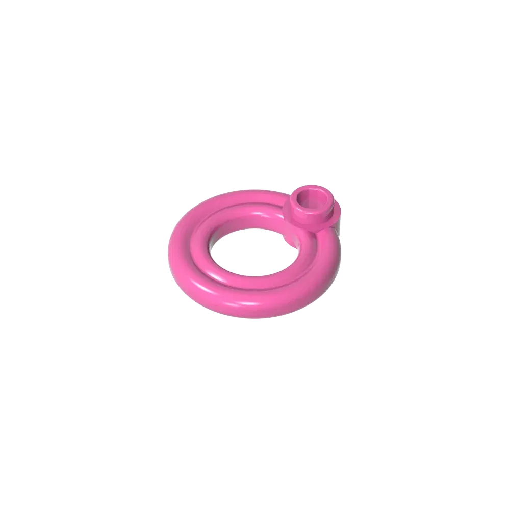 Color: wood - Gobricks GDS-2052 Equipment Flotation Ring [Life Preserver] compatible with lego 30340 Assembles Building Blocks children's toys