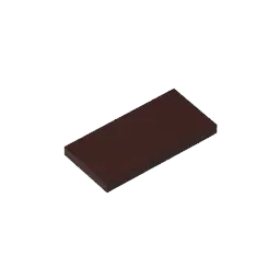 Color: DEEP BLUE - MOC PARTS SET Model GDS-614 Tile 2 x 4 compatible with lego 87079 pieces of children's toys  Assembles Building Blocks Technical