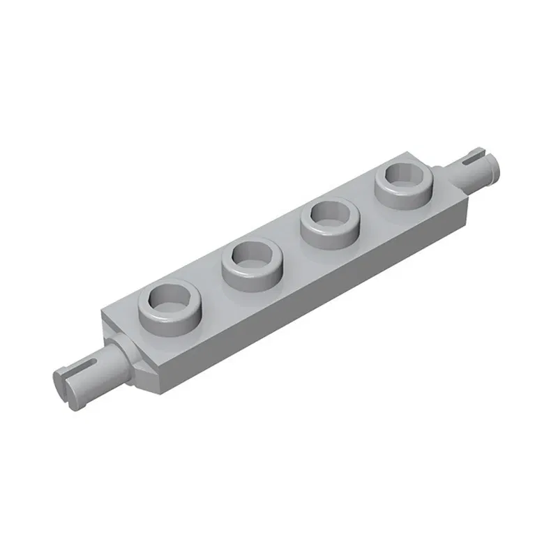 Color: green - Gobricks GDS-1067 Plate, Modified 1 x 4 with Wheels Holder compatible with lego 2926 DIY Educational Building Blocks Technical