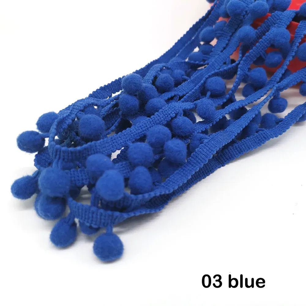 Color: Lavender, Size: S - 1-5yard Pom pom Fringe Lace Ribbon Pompom Trim Ball Fabric DIY Sewing Tassel Lace Kintted Fabric Handmade DIY Craft Accessorie