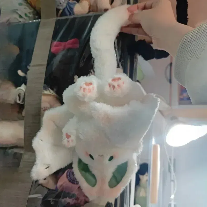 Color: WHITE, Height: 11cm-30cm - Bat Plush Toy manta Kawaii Animal Creative Plushie Stuffed Pillow Soft Kid Toy Girl Women Gift