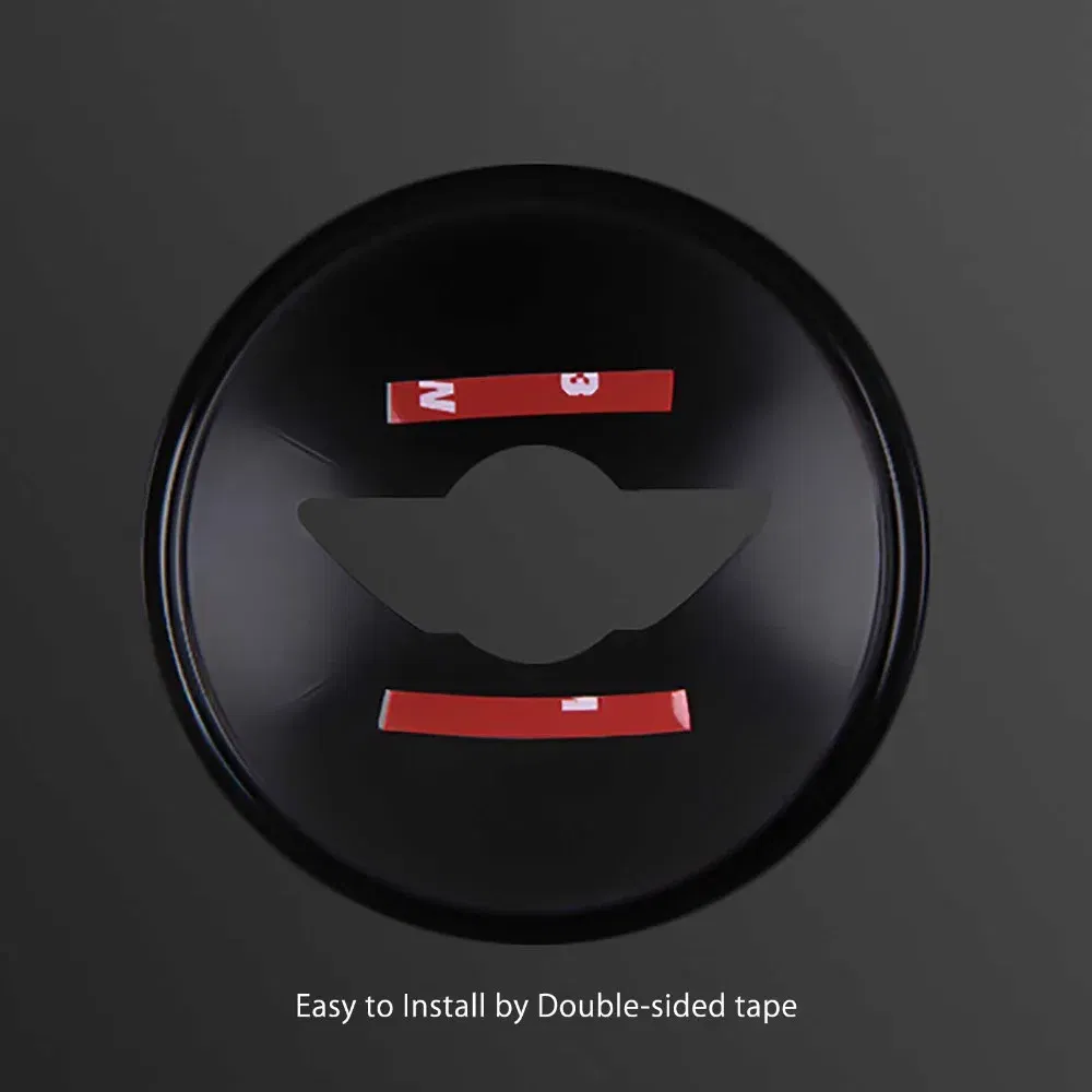 Color Name: Transparent - Steering Wheel Decal Graphics Cover Smooth Surface For Mini Cooper Clubman Countryman F54 F55 F56 F60 R55 R56 R57 R60